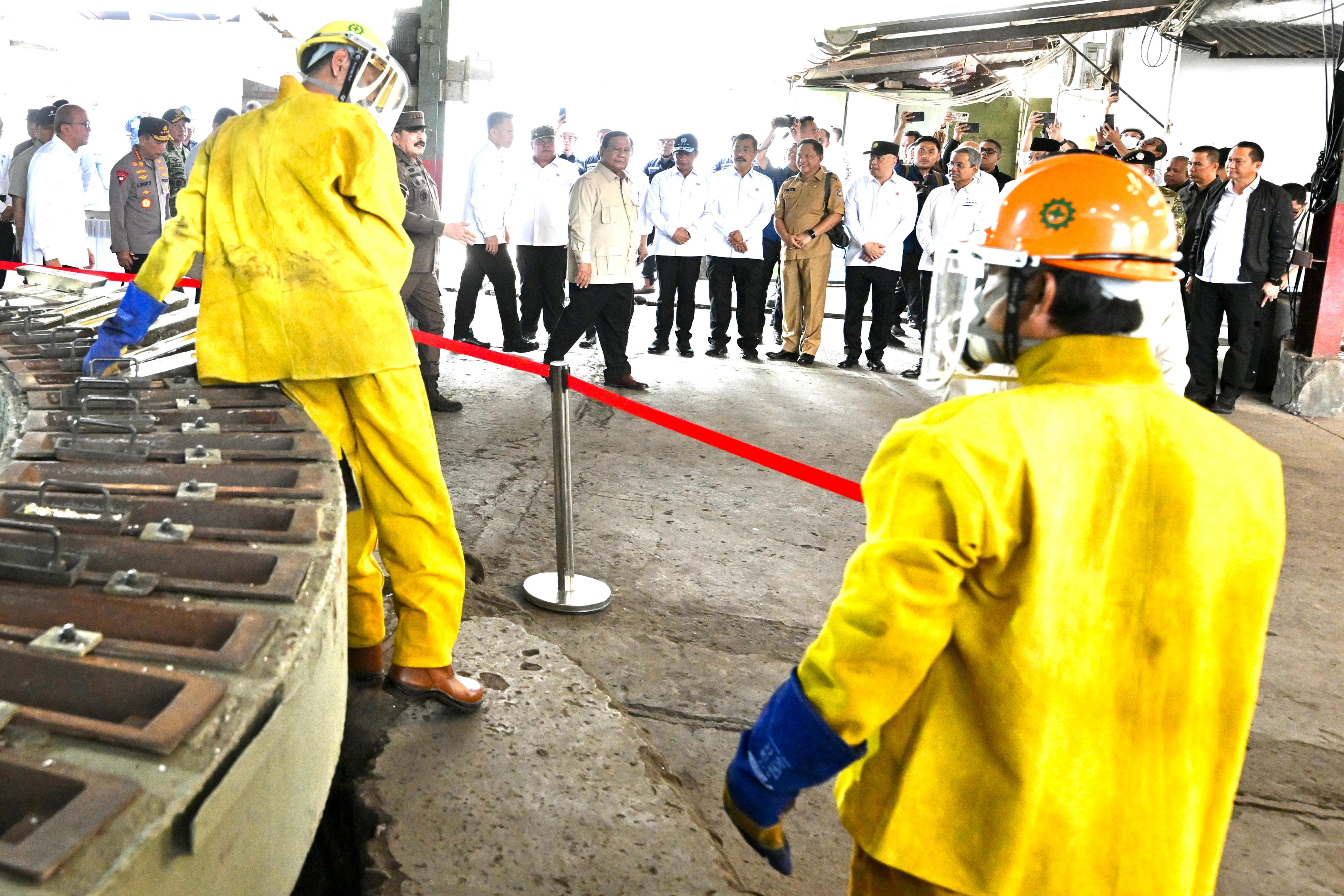 Kejaksaan Sita 6 Smelter Ilegal, Prabowo Ungkap Potensi Monasit Capai 200.000 Dolar AS per Ton