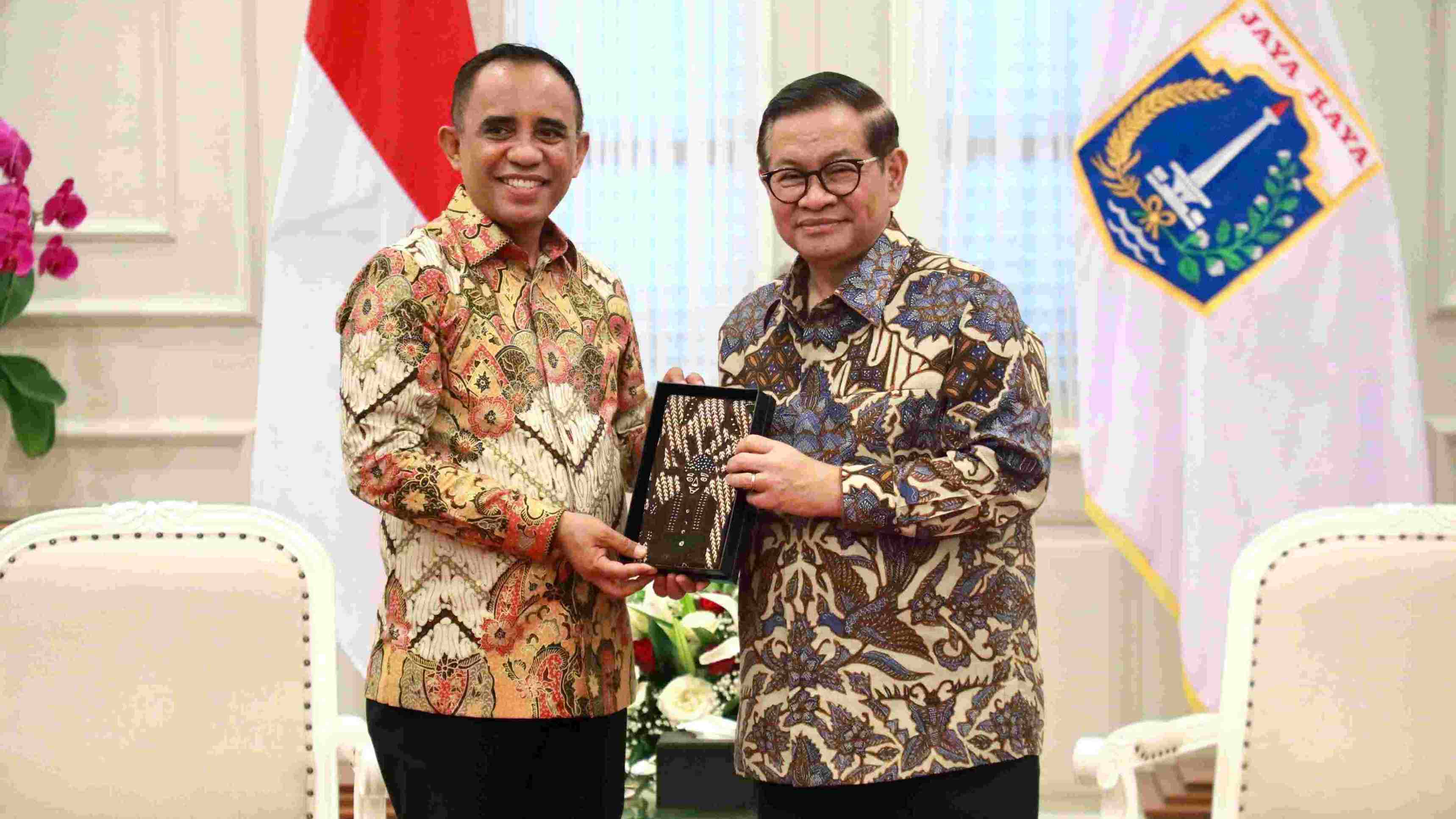 Pramono Buka Peluang Kerja Sama Bidang Pangan hingga Layanan Digital dengan Sulteng