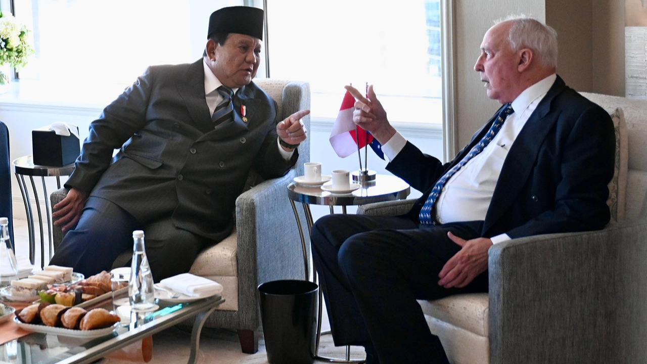 Prabowo dan Paul Keating Bahas Stabilitas Kawasan serta Dinamika Geopolitik dan Ekonomi Global