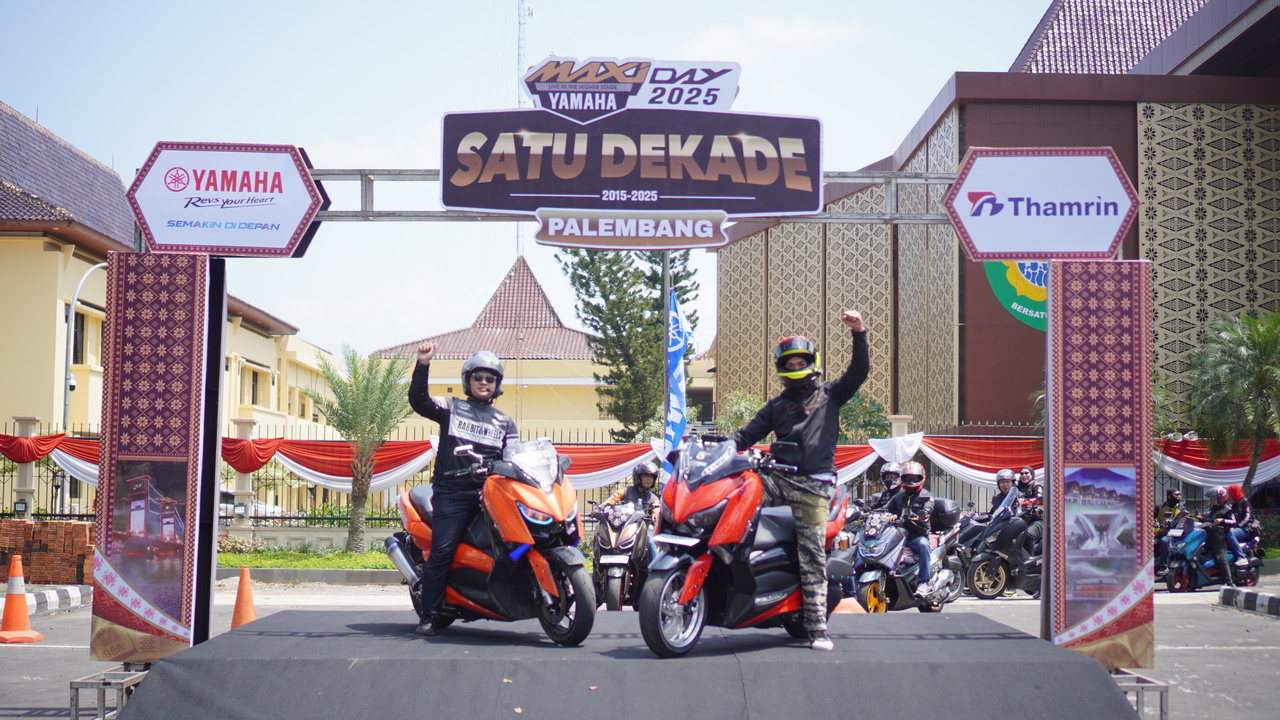 MAXi Yamaha Day: Dari Nganjuk ke Palembang, Serunya Tanpa Henti!