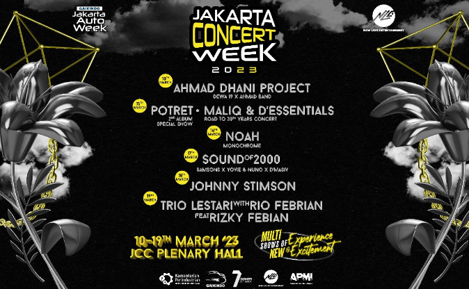 Deretan Lineups yang akan Guncang Jakarta Concert Week 2023, Cek Harga Tiketnya di Sini