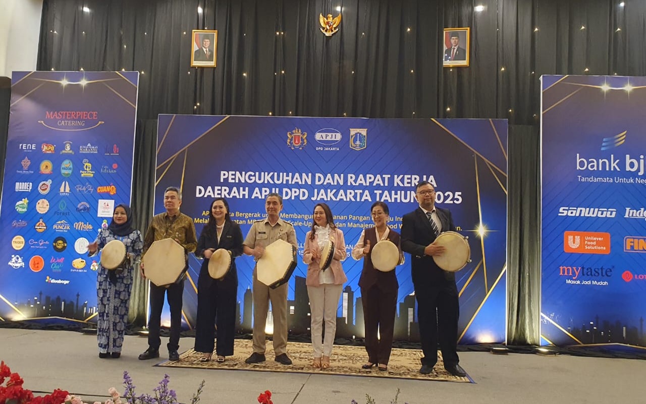 Gelar Rakerda, APJI DPD Jakarta Dorong Ketahanan Pangan Lewat MBGpreneur dan UMKM