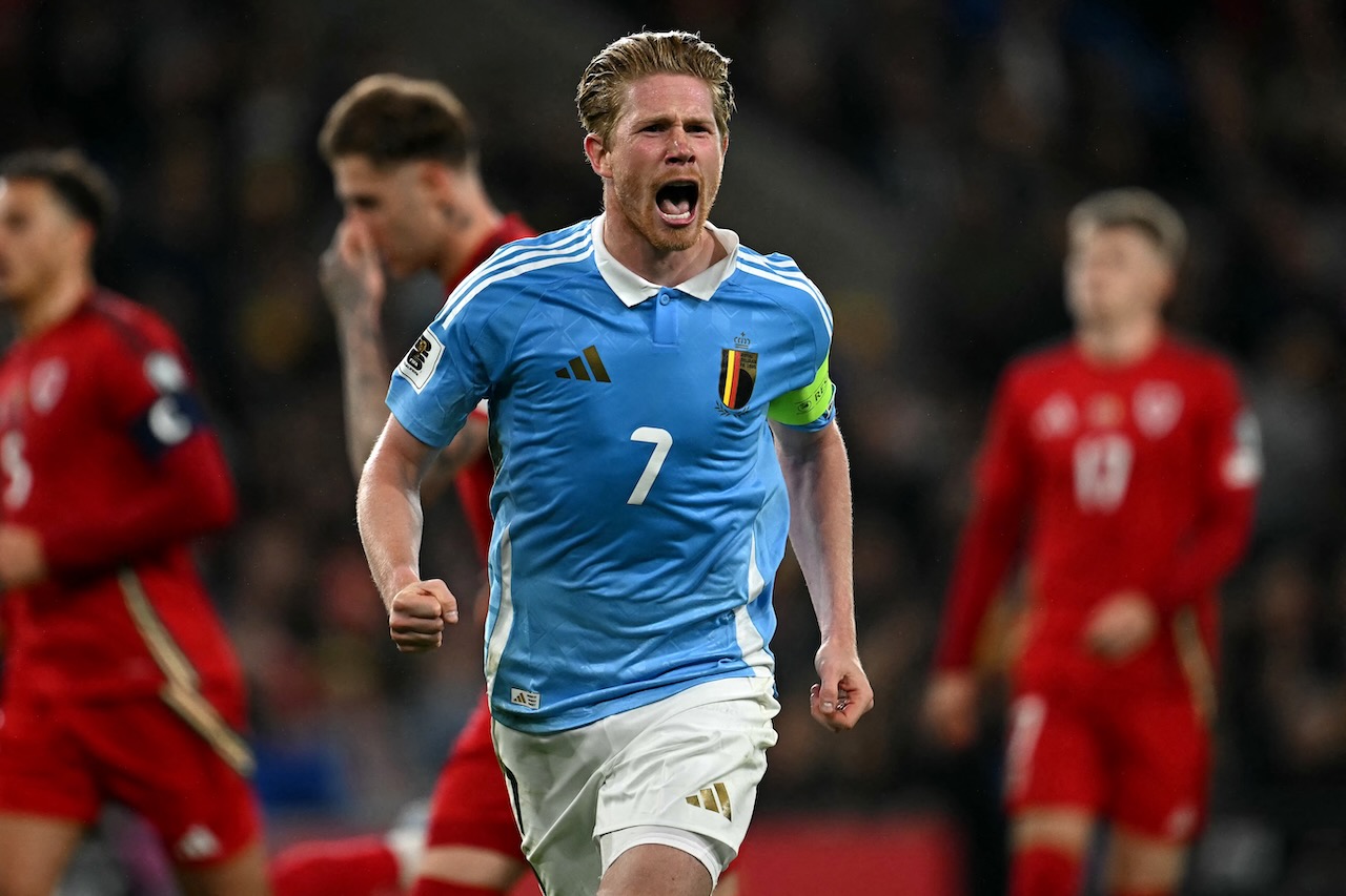 Wales vs Belgia 2-4, Kevin De Bruyne (Akhirnya) Bawa Setan Merah ke Puncak Klasemen!