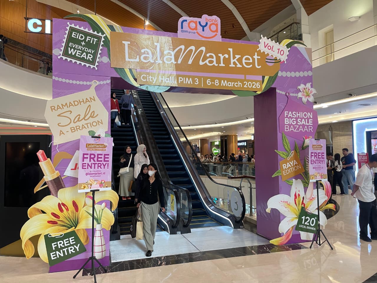 Perkuat Brand Lokal, Bank Raya Hadirkan Solusi Digital di Lala Market 2026