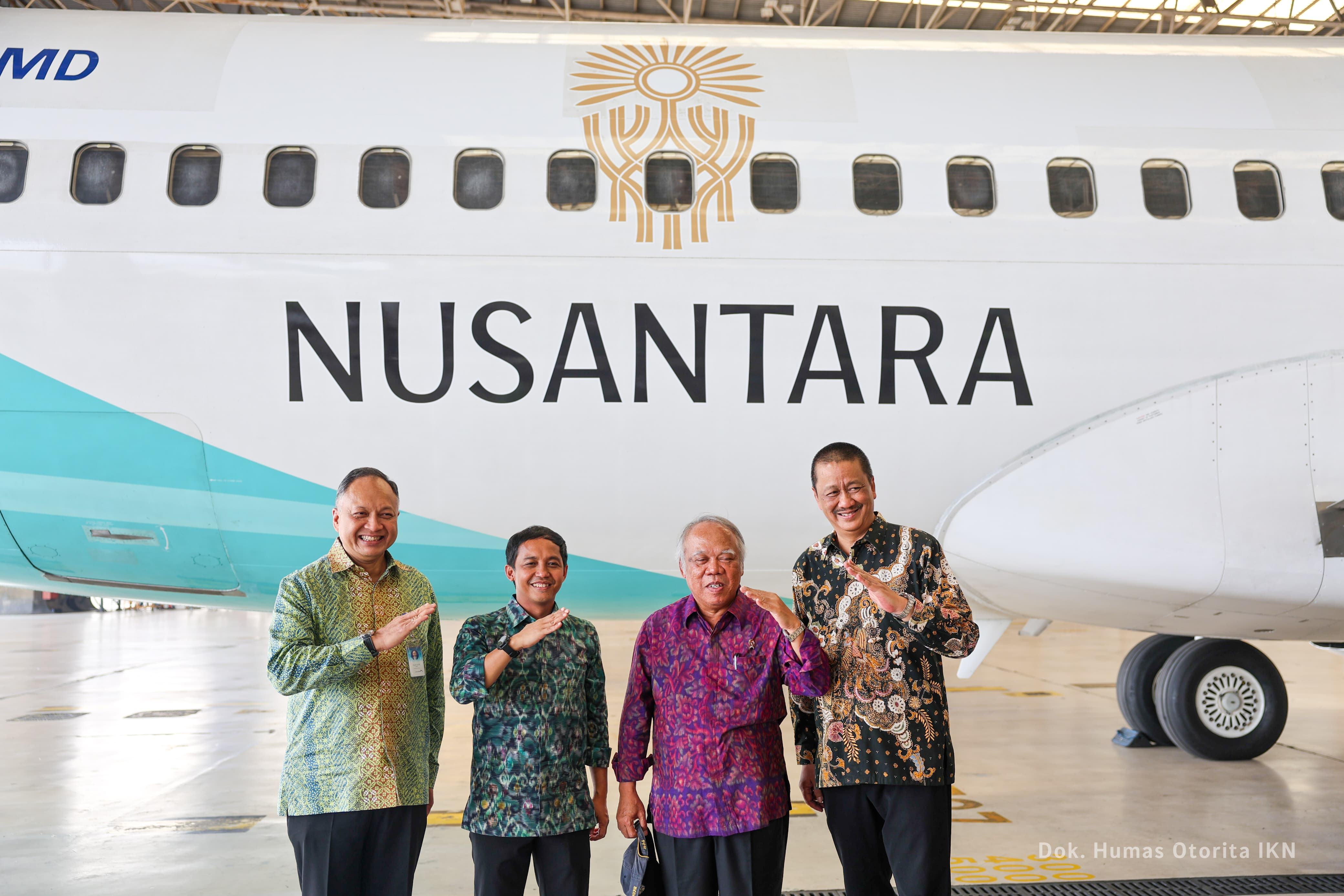 Garuda Indonesia Teken Kerjasama Dengan OIKN, Perbanyak Penerbangan ke IKN Pada Periode HUT RI ke 79 Agustus Mendatang