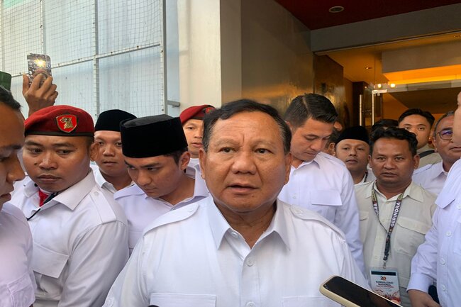 Prabowo Ungkap Konsolidasi Partai di Rakornas Gerindra