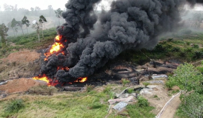 Satgas Illegal Drilling dan Refinery Disoal Masih Maraknya Minyak Cong di Sumsel