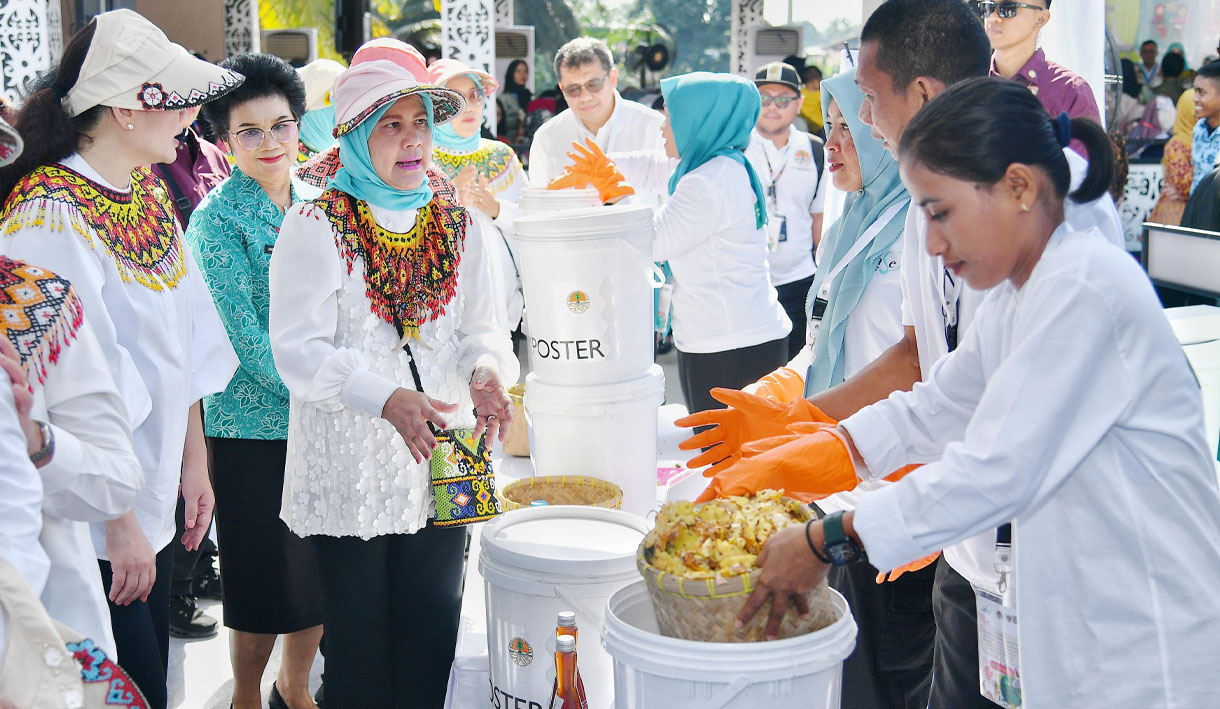 Sampah Menjadi Berkah, Program TJSL Pertamina Mendapat Pujian Ibu Negara