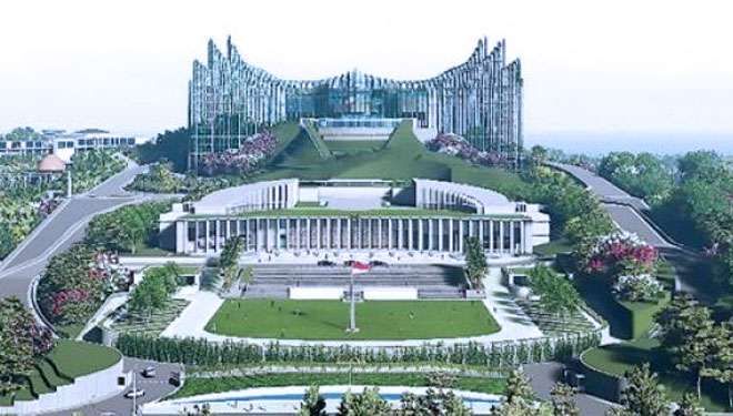 Resmi! Jokowi Beri Nama Kantor Presiden di IKN Jadi Istana Garuda