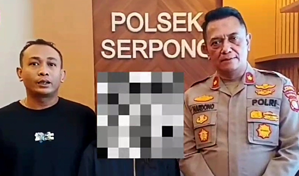 Aksi Pahlawan Kapolsek Serpong Selamatkan Wanita yang Ingin Bunuh Diri