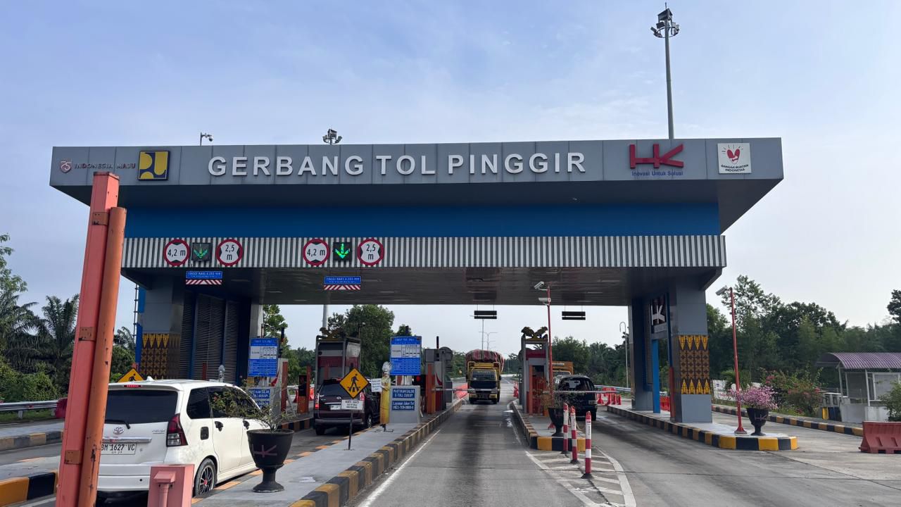 Update Lalin Saat Long Weekend Isra Mikraj, Jalan Tol Trans Sumatera Ramai Lancar