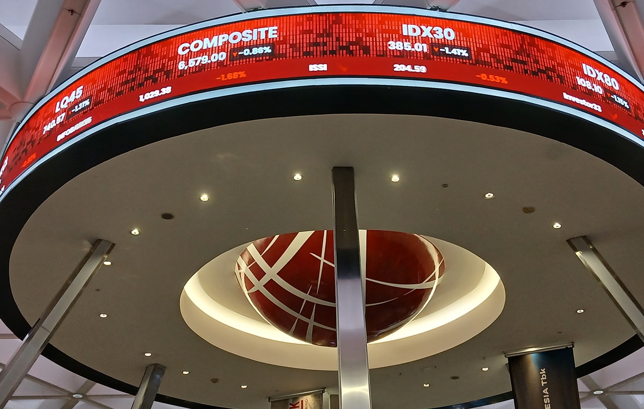 Dibuka Menguat, IHSG Akhiri Sesi I dengan Terpuruk 0,29 Persen