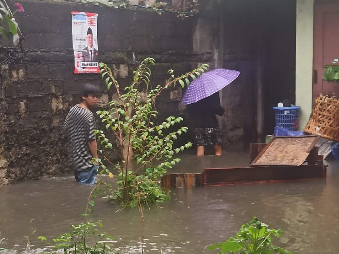 Hujan Deras Guyur Jakarta Seharian, 25 Kelurahan Rawan Terendam Banjir