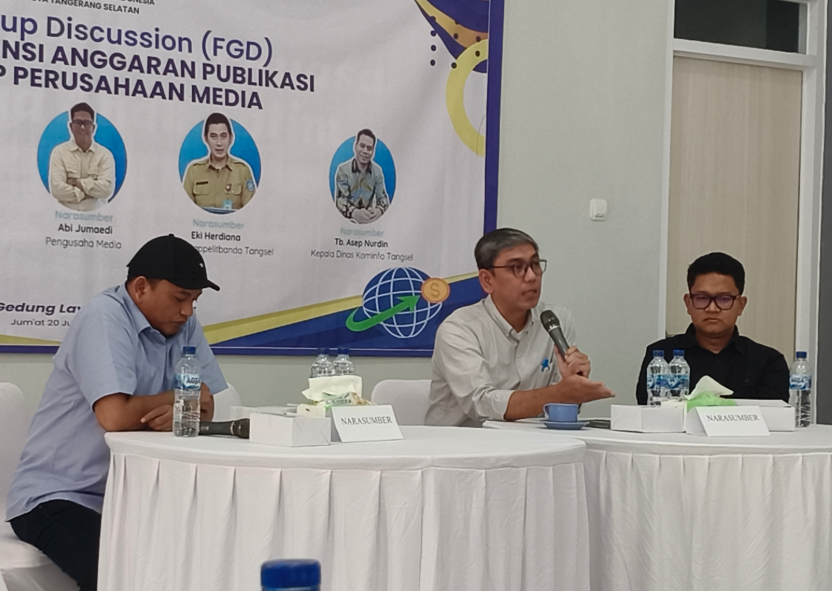 FGD PWI Tangsel Soroti Dampak Pemangkasan Anggaran Publikasi terhadap Media Lokal