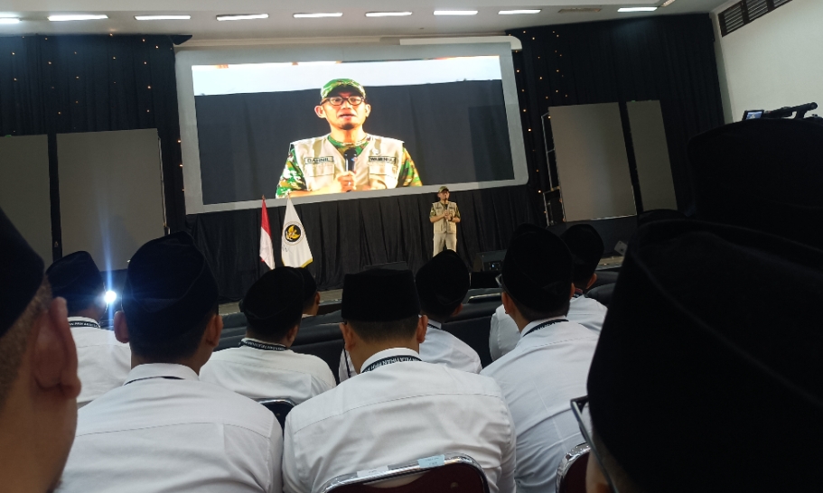 Pesan Wamenhaj Dahnil Anzar di Diklat Petugas Haji 2026, Luruskan Niat dan Siap Melayani