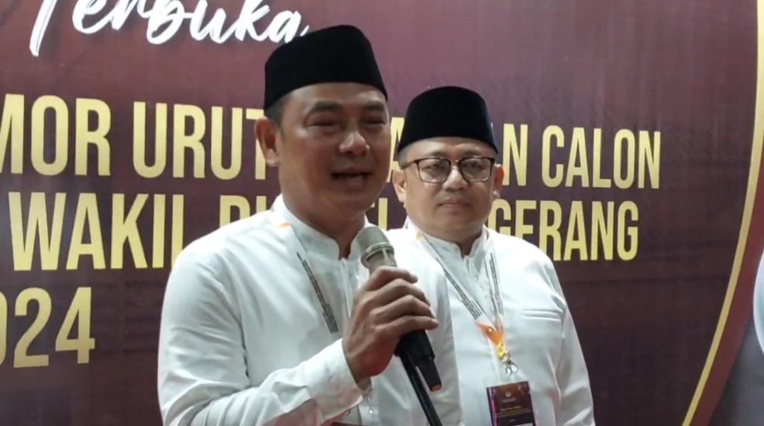 Calon Bupati Kabupaten Tangerang, Mad Romli - Irvansyah Optimis Menang di Pilkada 2024: Nomor 1 itu Segala-galanya