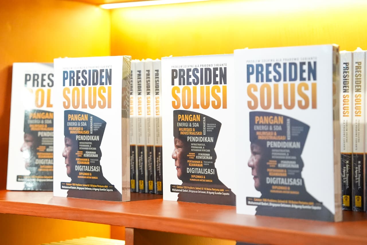 Bedah Buku 'Presiden Solusi', Abolisi Tom Lembong Contoh Integritas Penegakan Hukum Era Prabowo