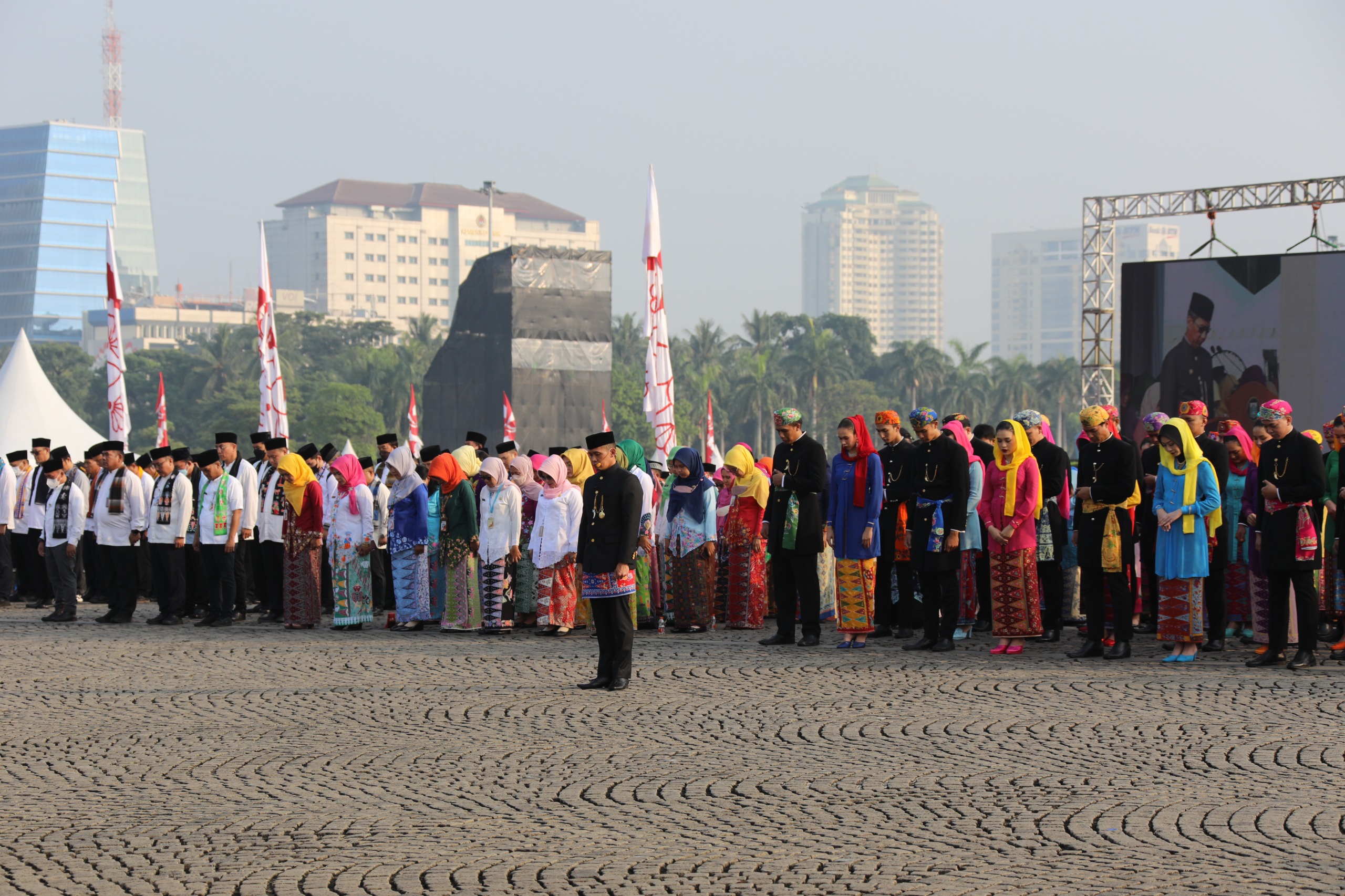 Pemprov DKI Ajak Warga Jakarta Ikut Upacara Puncak Peringatan HUT ke-497 Jakarta di Monas