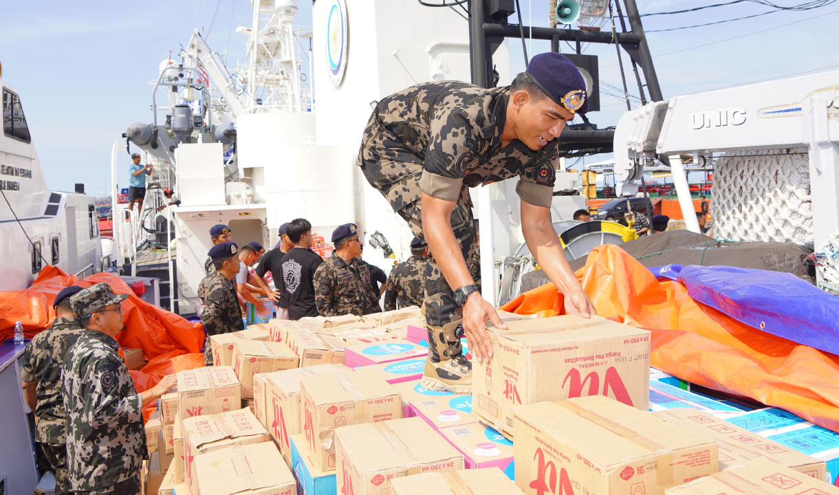 KKP Telah Kirim 159 ton Bantuan ke Lokasi Bencana Sumatra