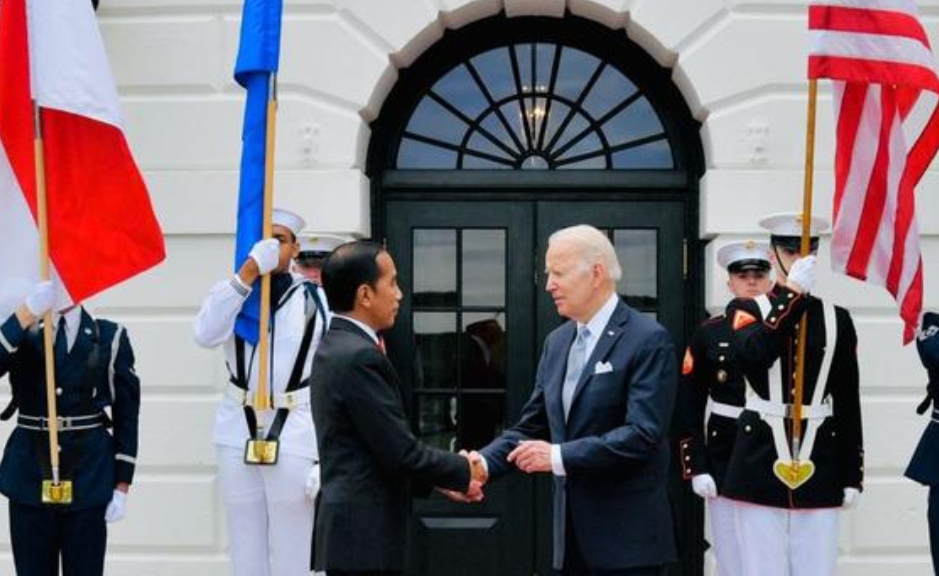 Sempat Ramai, Jokowi Kini Disambut Langsung Joe Biden di Gedung Putih