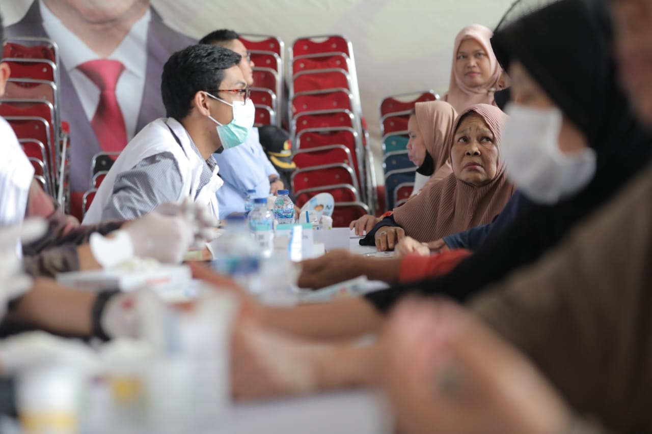 TKN Fanta Prabowo-Gibran Gelar Pemeriksaan Kesehatan Gratis untuk Masyarakat 