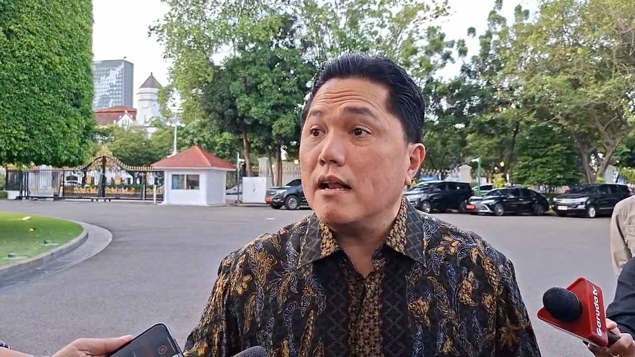 Erick Thohir Bantah Bantuan Alat Olahraga Saat Bencana