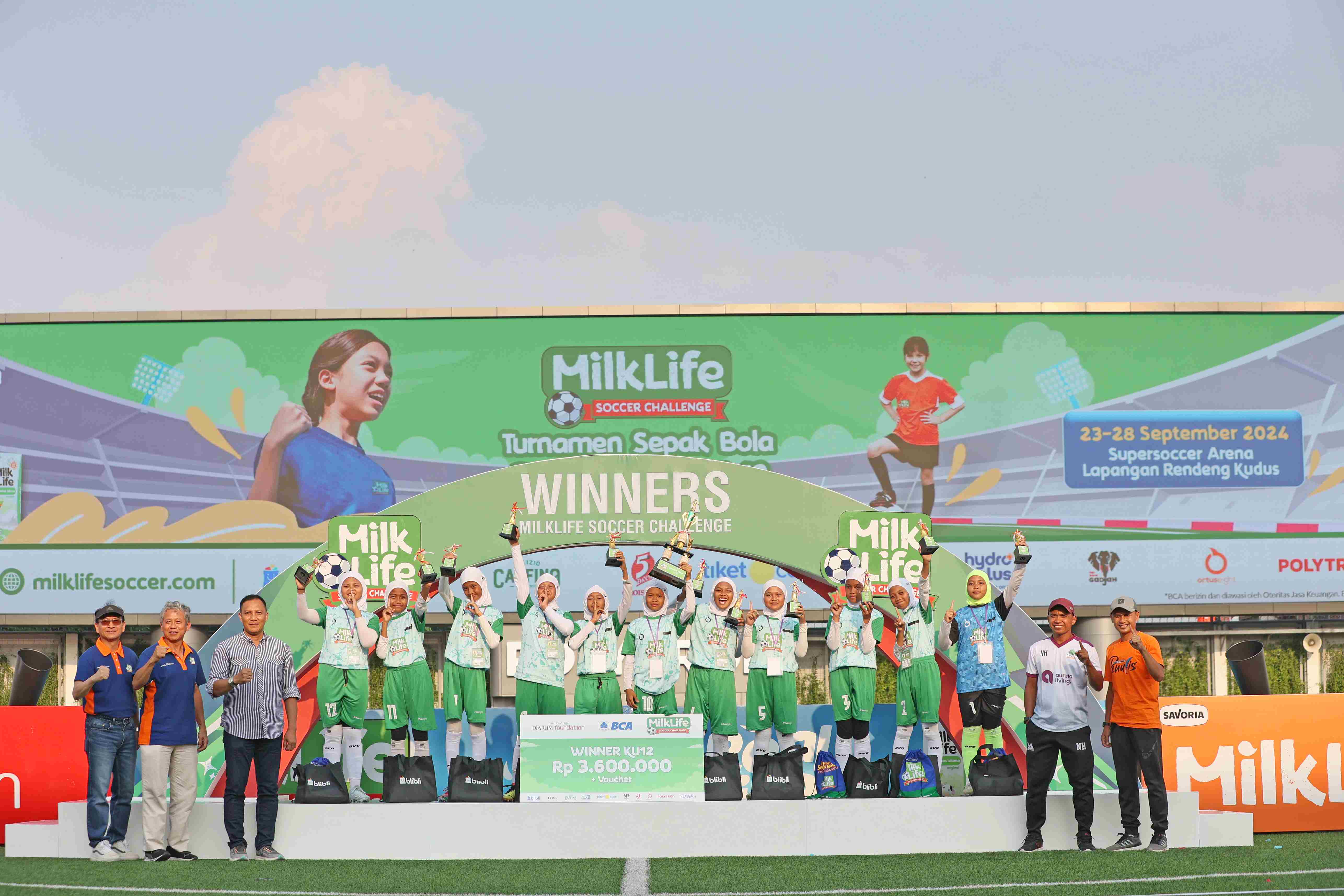 Final MilkLife Soccer Challenge Seri Ketiga 2024 Pertemukan Tim Antar Sekolah U-12 dan U-10