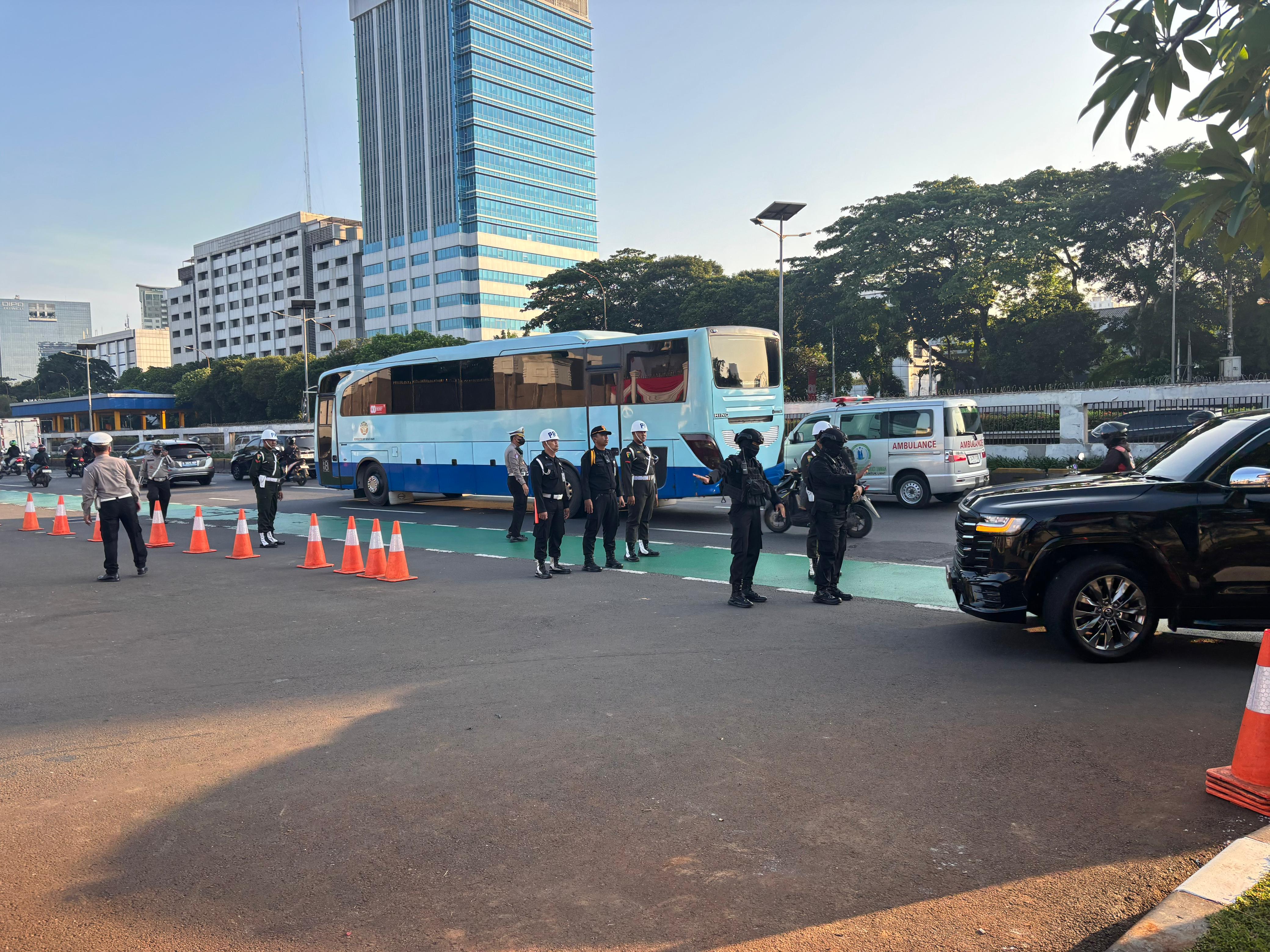 2.957 Personel Gabungan Dikerahkan Amankan Sidang Tahunan MPR dan Pidato Presiden Prabowo