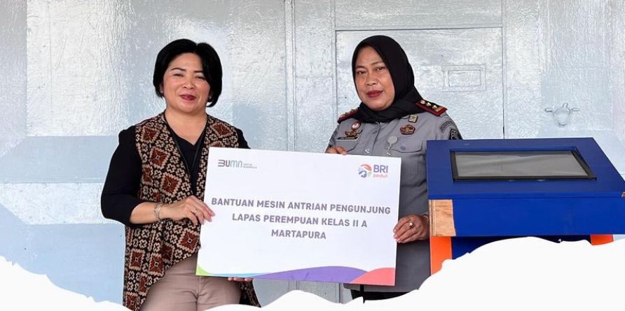 Adopsi Teknologi Modern, BRI Dukung Peningkatan Layanan Lapas Perempuan Martapura Kalsel