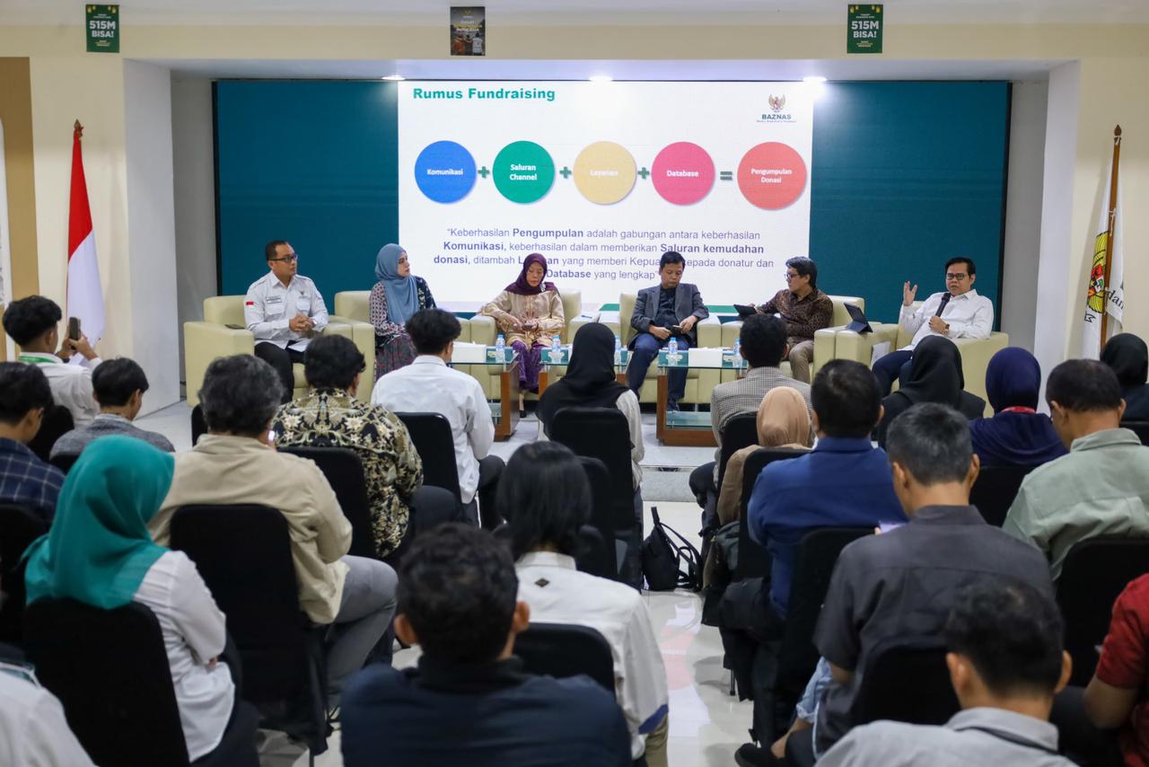 Z-Talk Baznas Ajak Media dan Mahasiswa Lebih Melek Literasi Zakat