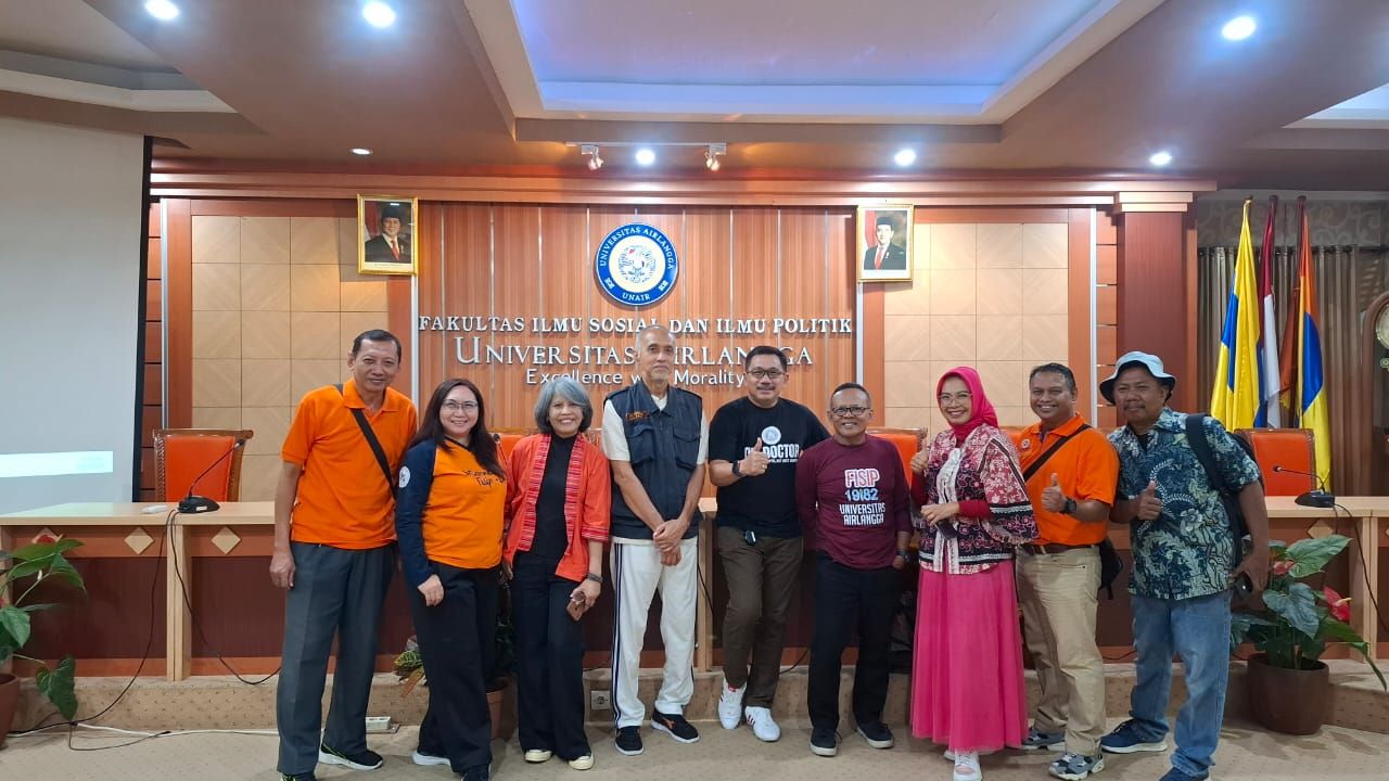 Terpilih Aklamasi dalam Muskom, Endi Alim Abdi Nusa Pimpin IKA FISIP Unair 