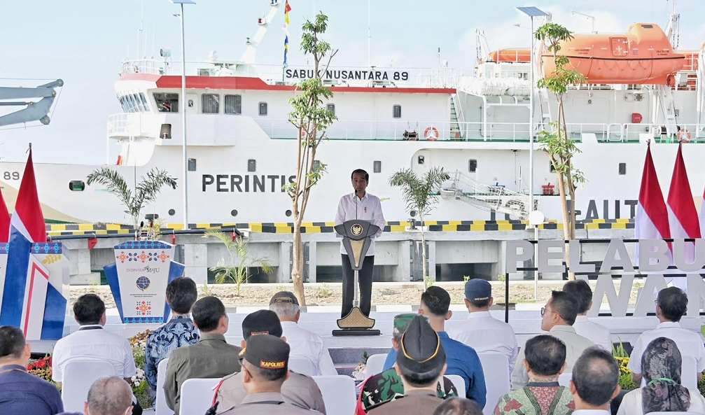 Presiden Jokowi Resmikan Dua Pelabuhan di Kawasan Teluk Palu, Total Biaya Rp233 Miliar 