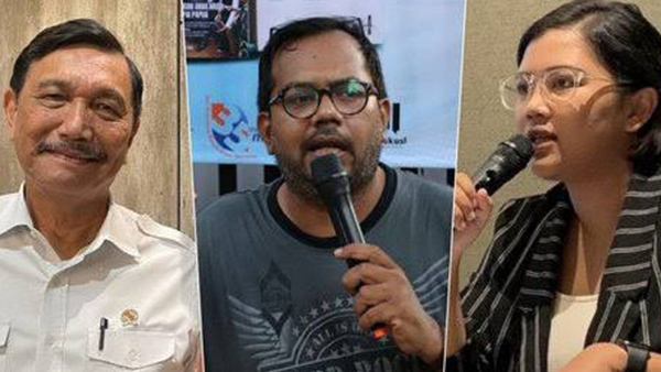 Babak Baru Luhut Vs Haris Azhar dan Fatia Maulidiyanti, Dua Aktivis Kembali Jalani Pemeriksaan 