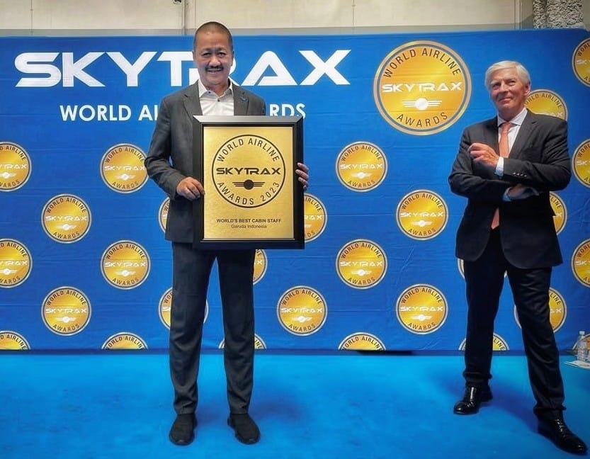 Garuda Indonesia Dapat Predikat 'The World`s Best Airline Cabin Crew' Skytrax 2023
