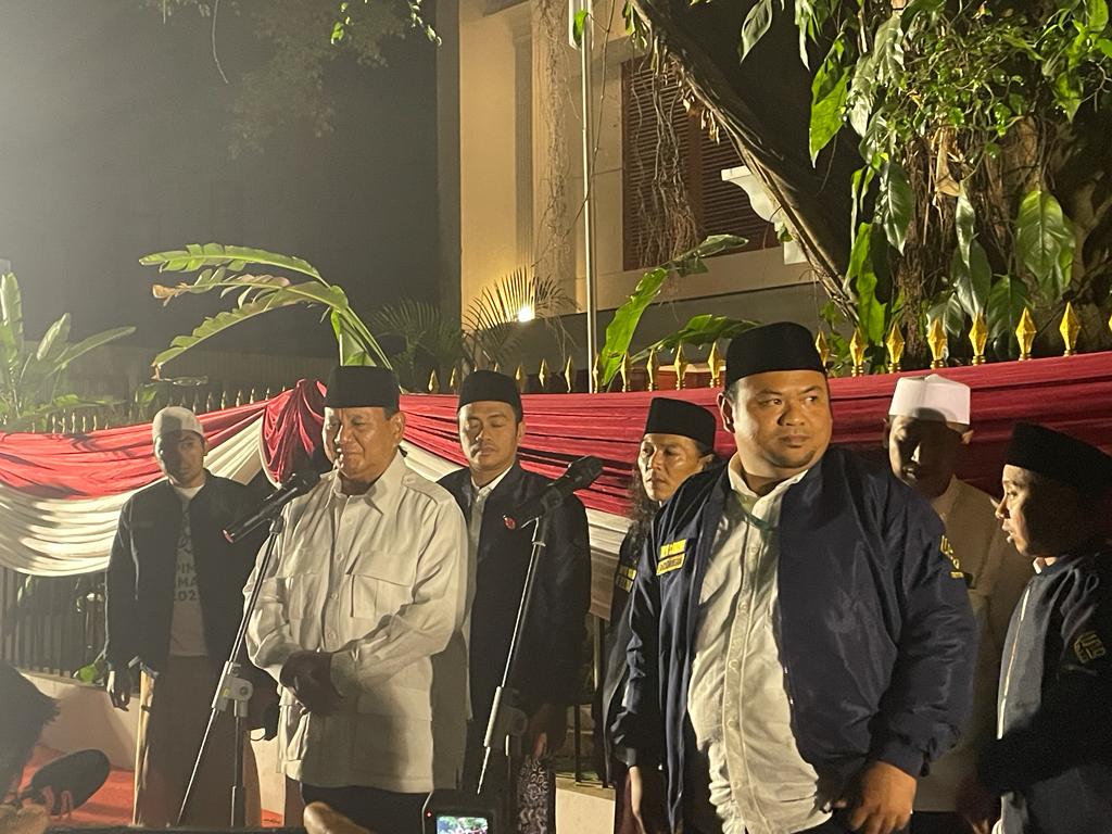 Didukung SAMAWI, Prabowo: Saya Tidak Akan Mengecewakan Saudara-saudara