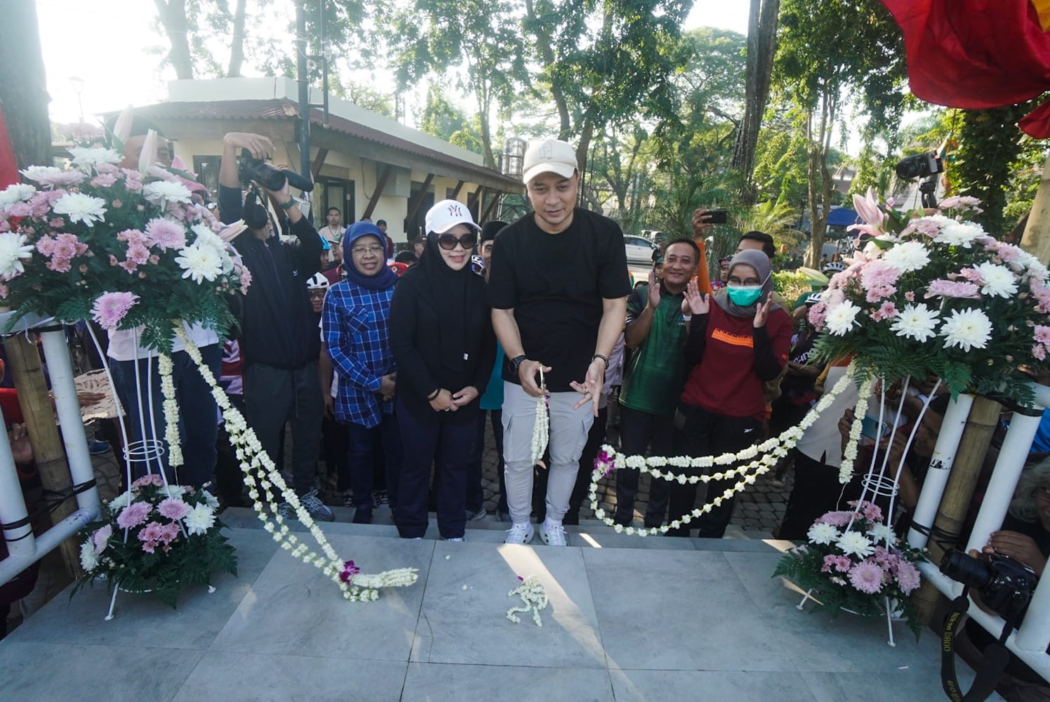 Main Perahu, Skateboard, dan Basket di Asreboyo, Taman Baru di Tepi Kalimas Surabaya