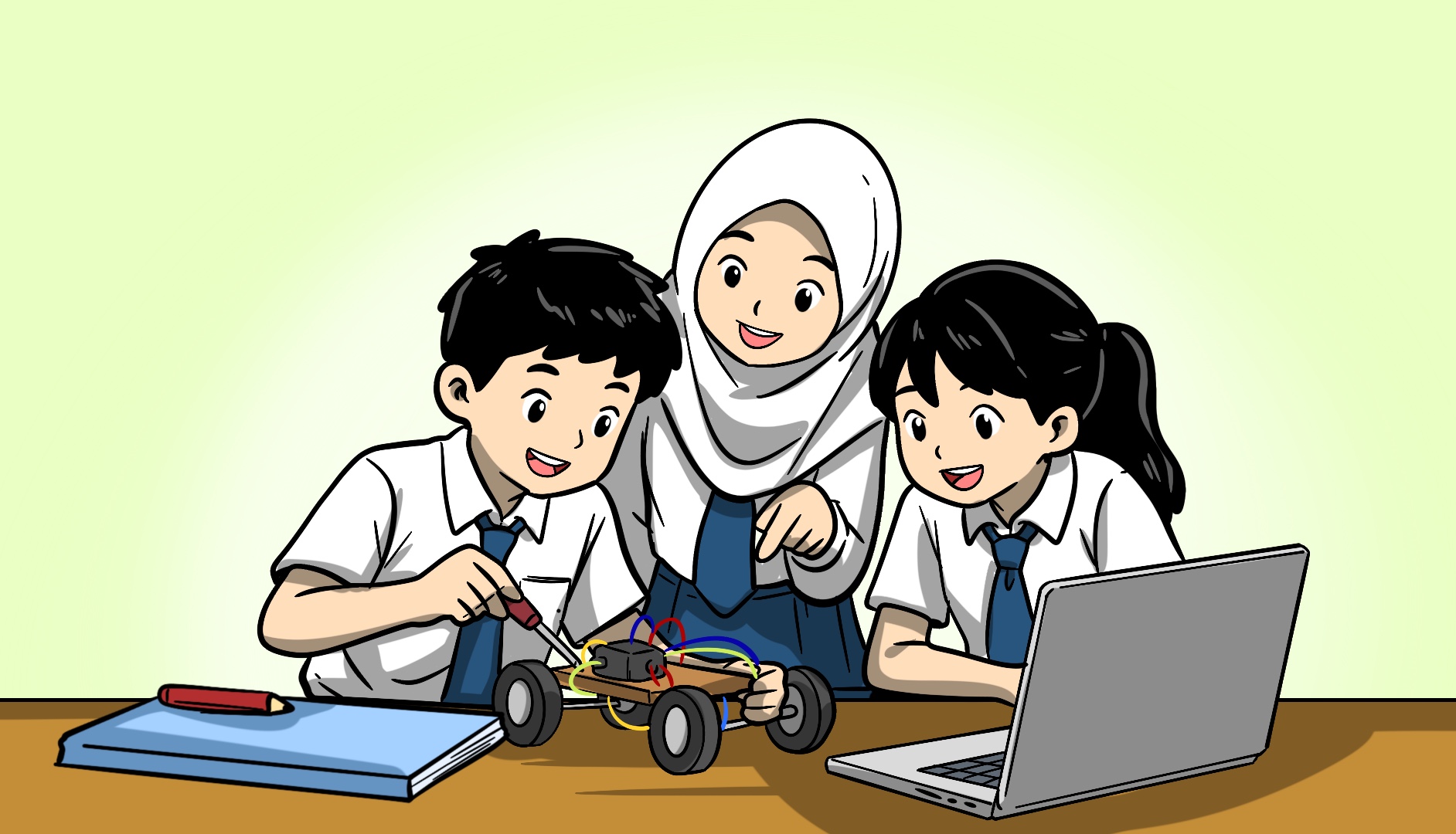 Menegaskan Pembelajaran STEM Indonesia: Berani Mencoba, Kreatif Mencipta 