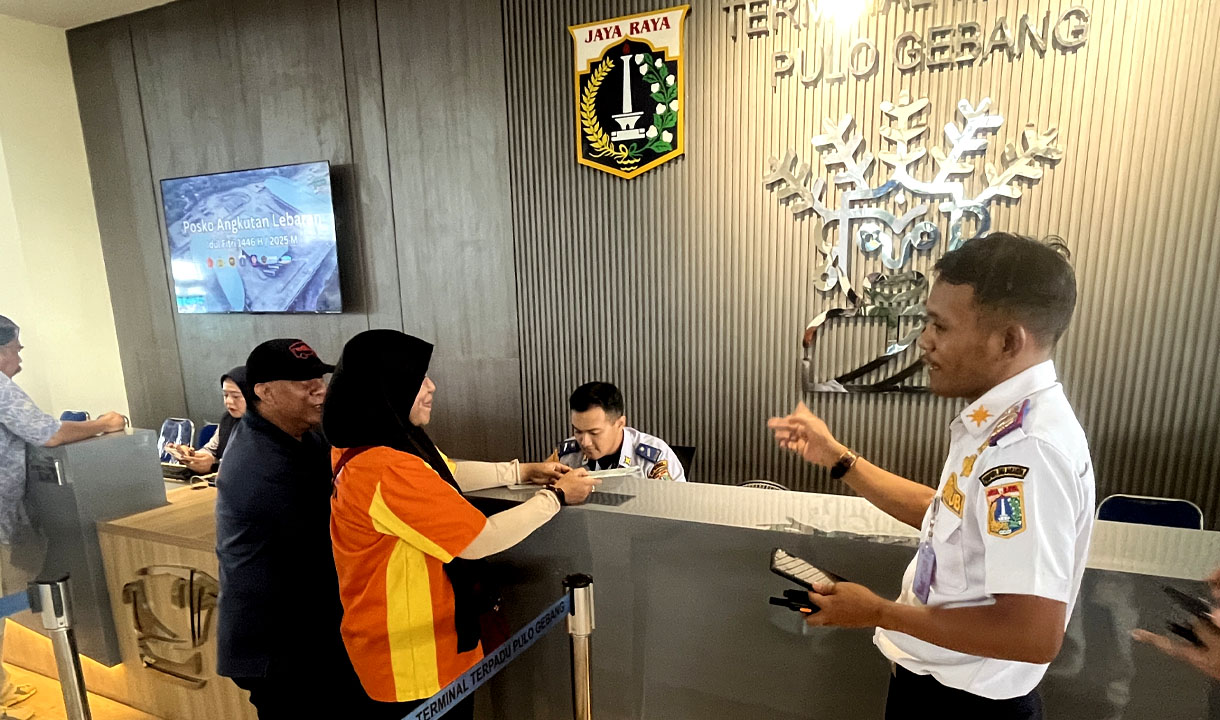 Terminal Terpadu Pulogebang Siapkan 4 Shif Jaga Keamana Pemudik Lebaran 2025