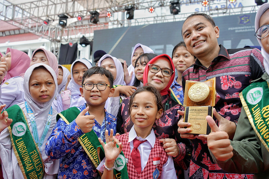 Raih 14 Penghargaan Lingkungan Hidup, Motivasi Surabaya Menuju Kota 0 Sampah