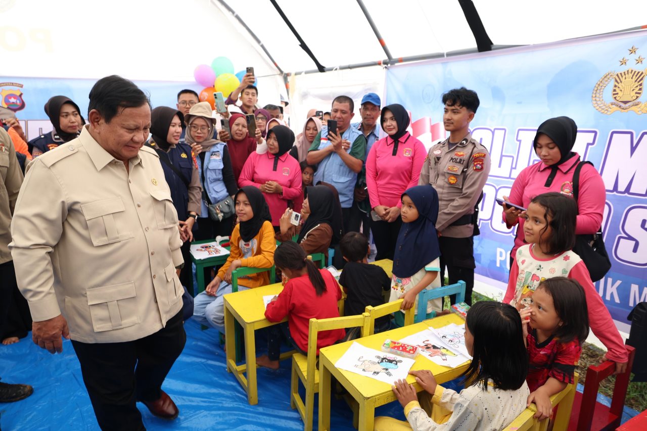 Presiden Prabowo Tinjau Lokasi Terdampak Bencana di Sumatra Barat, dari Palembayan ke Lembah Anai