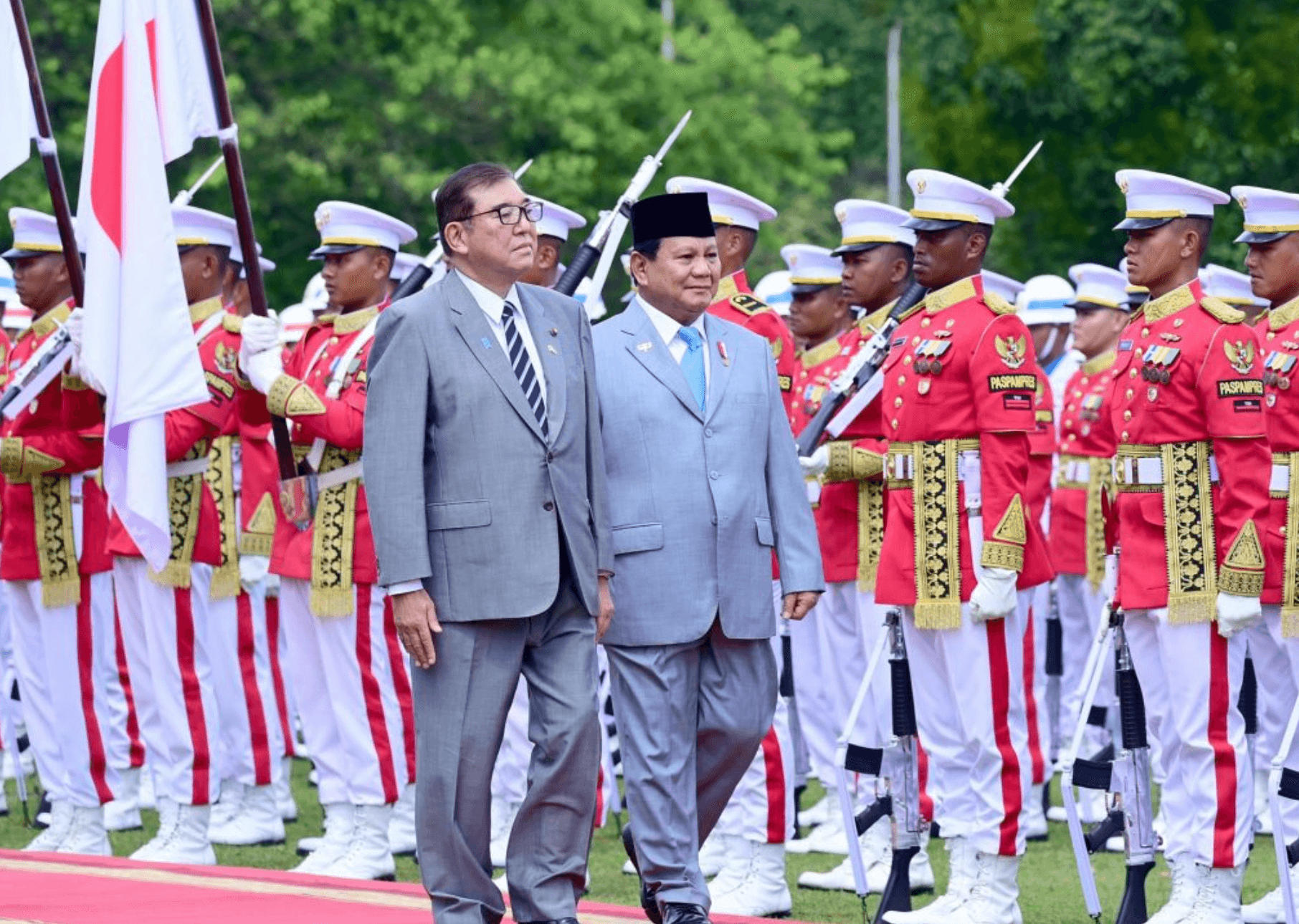 Prabowo Subianto Sambut PM Jepang Ishiba, Pertemuan Kunci Perkuat Hubungan Bilateral