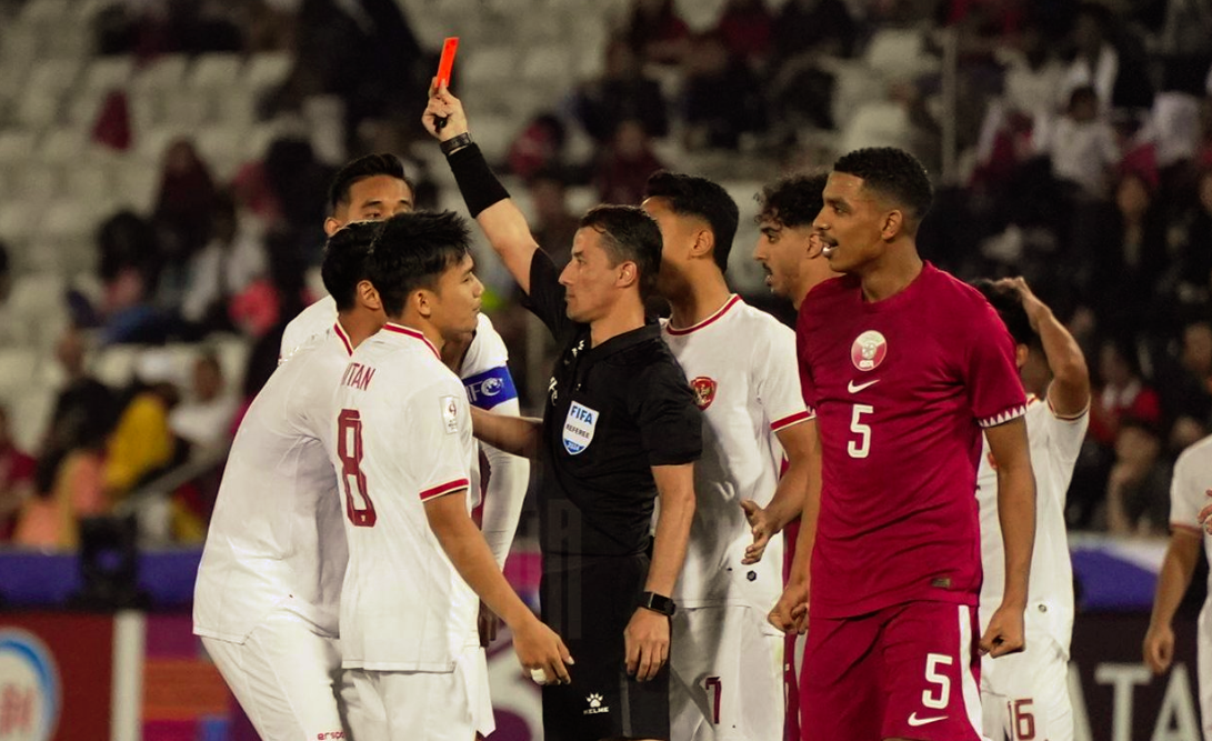 Timnas Indonesia Tumbang 2-0 dari Qatar di Laga Pembuka Piala Asia U-23 2024