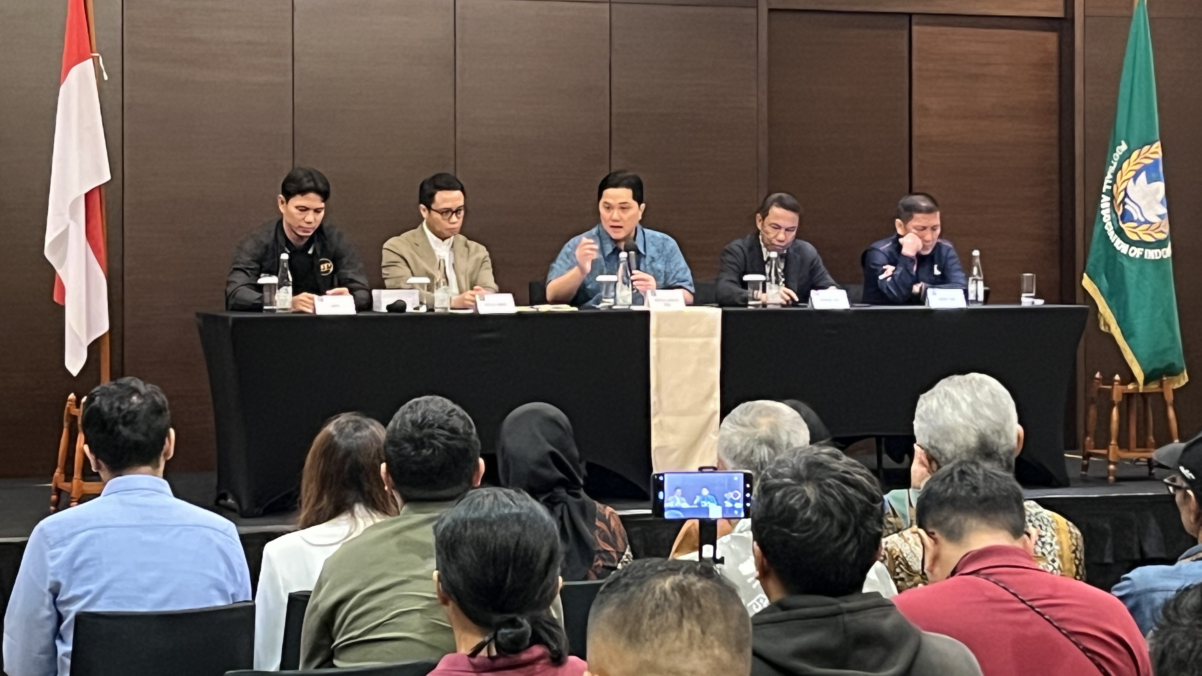 Erick Thohir Tegaskan Fokus PSSI Bangun Sepak Bola dari Akar Rumput