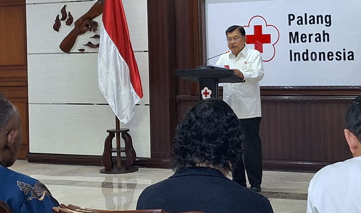 Sah! Jusuf Kalla Resmi Jadi Ketua PMI Periode 2024-2029