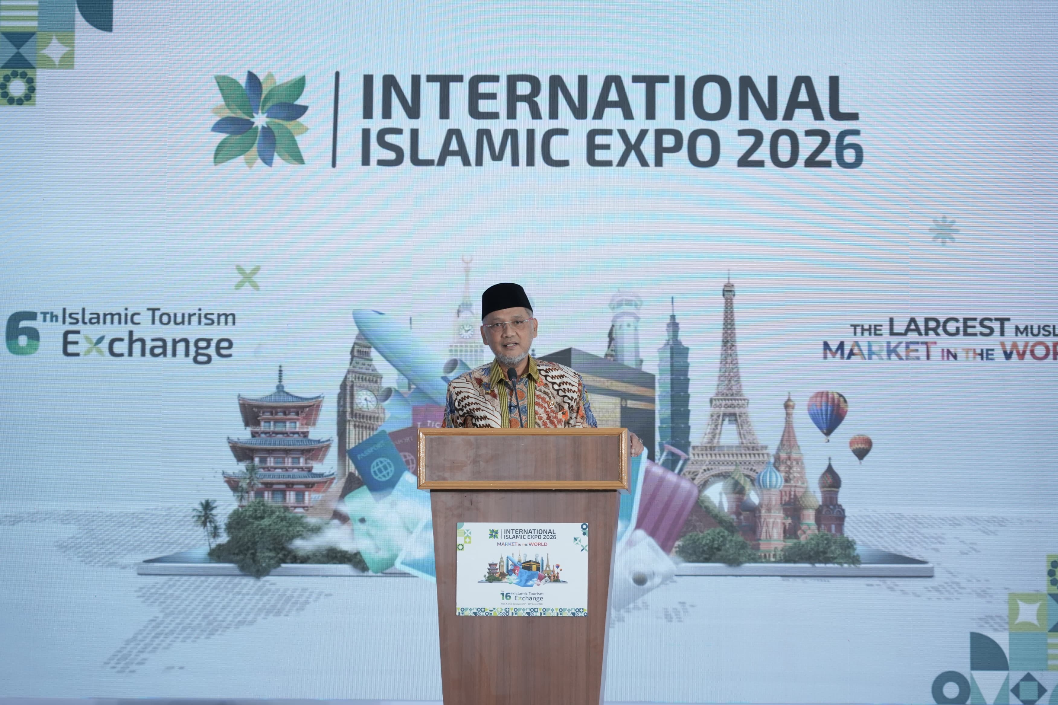 Buka IEE 2026, Menhaj Tegaskan Transformasi Haji dan Umrah Berpihak Jemaah
