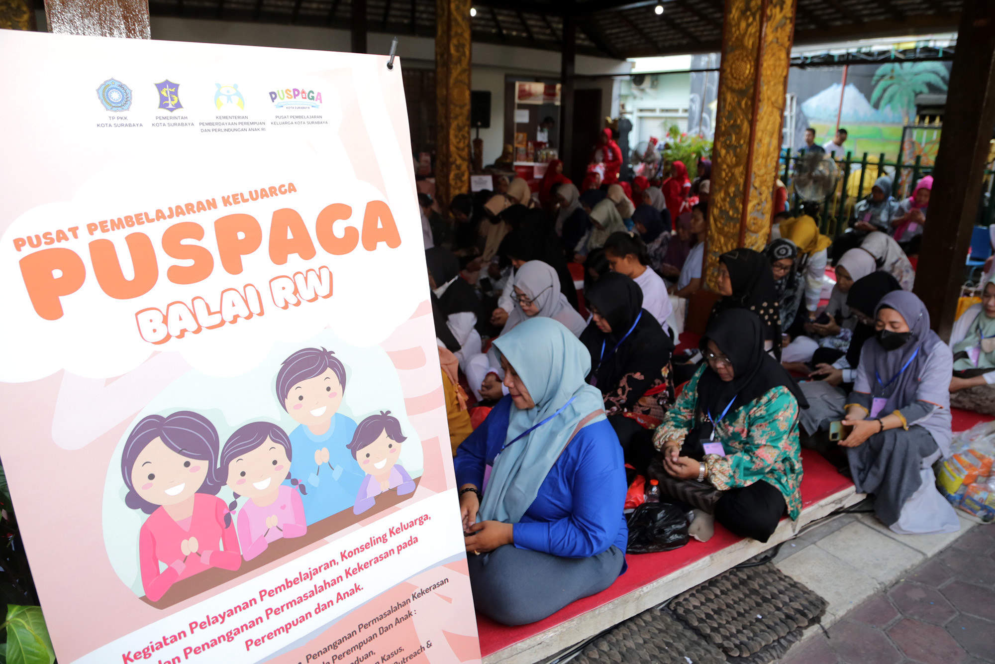 DP3APPKB Surabaya Sosialisasikan Aturan Jam Malam ke Orang Tua