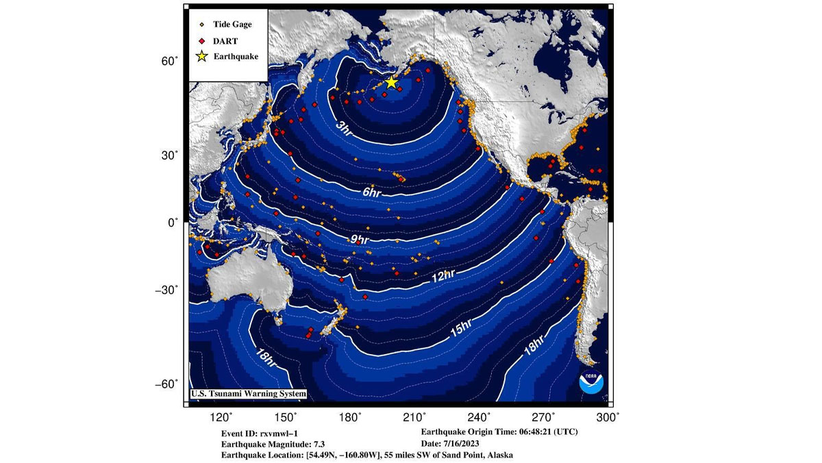 Gempa 7.4 M Guncang Alaska, Peringatan Tsunami Ancam Pesisir Amerika