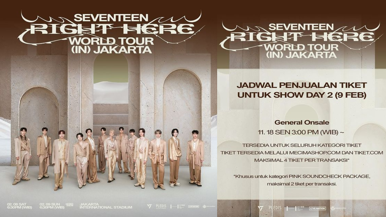 Konser SEVENTEEN di Jakarta Tambah Hari 9 Februari 2025 usai Tiket Ludes Terjual dan Antusias Fans Membludak