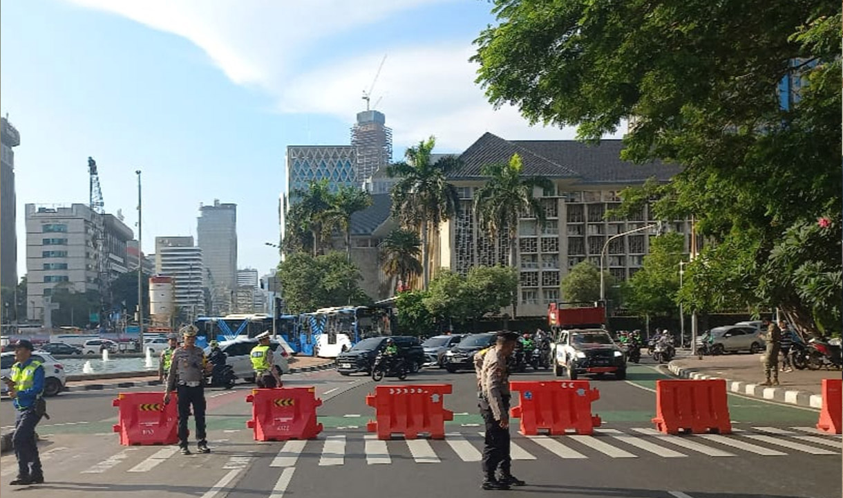 Simak! Dishub DKI Rekayasa Lalu Lintas Kawasan Monas Saat Perayaan Malam Tahun Baru, Ini Rute Alternatif