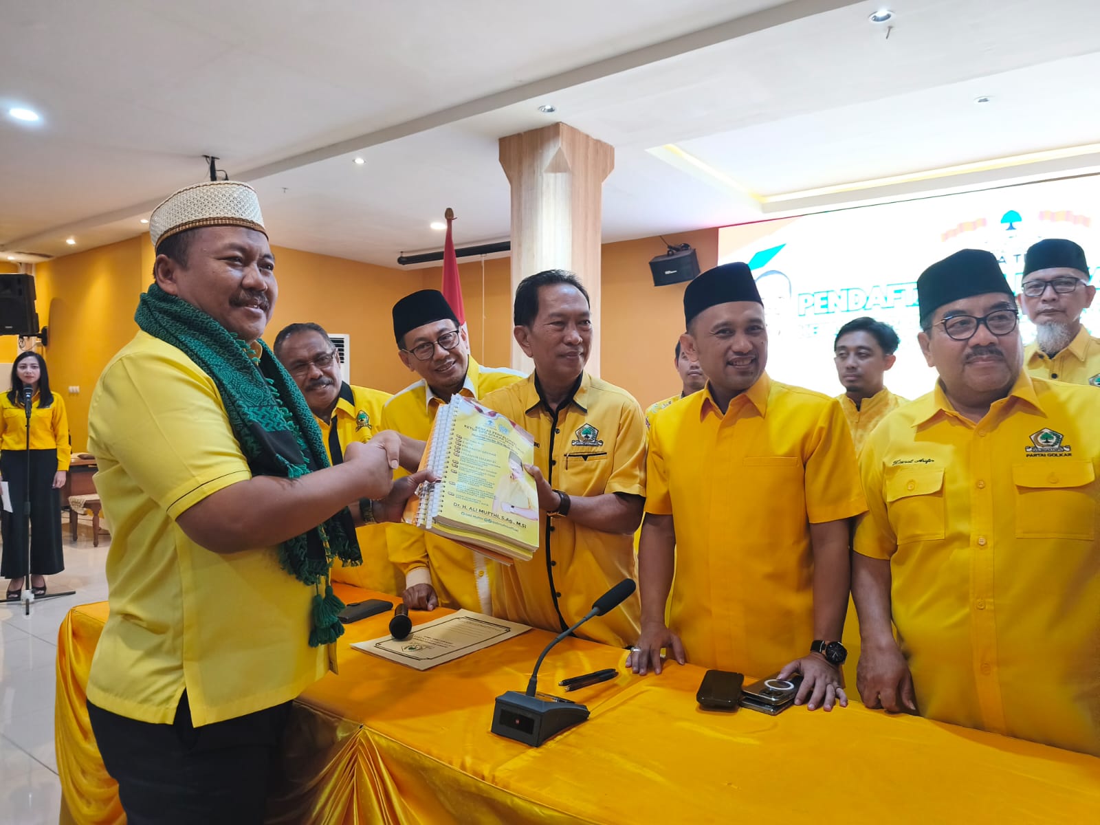 Ali Mufthi Daftar Calon Ketua Golkar Jatim, Kantongi 93 Persen Dukungan